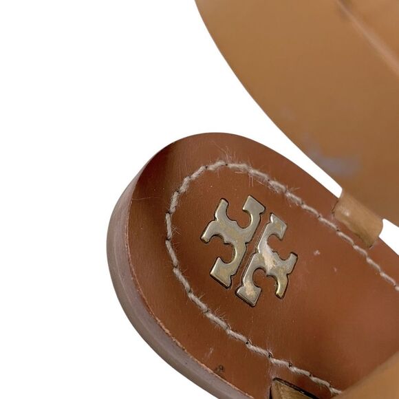 Tory Burch Brown Gladiator Strappy Sandals Size 9.5 - Picture 3 of 12